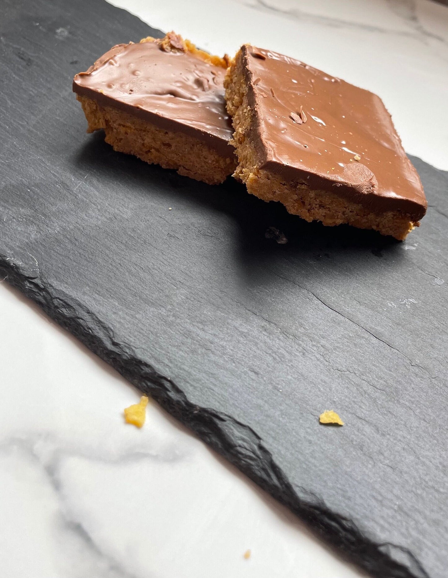 Chocolate Peanut Butter Crunch Bars - Gourmet Crunch Bar Treats - Handmade, Snacks - Perfect Gift Idea