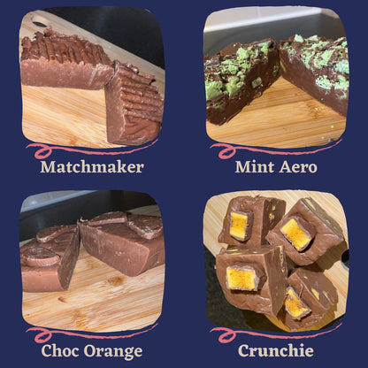 The Ultimate Fudge Gift: Personalized Selection Box, Perfect for Foodies