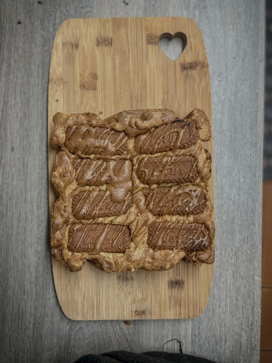 Lotus Biscoff Blondies
