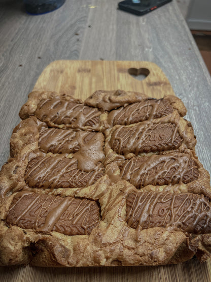 Lotus Biscoff Blondies