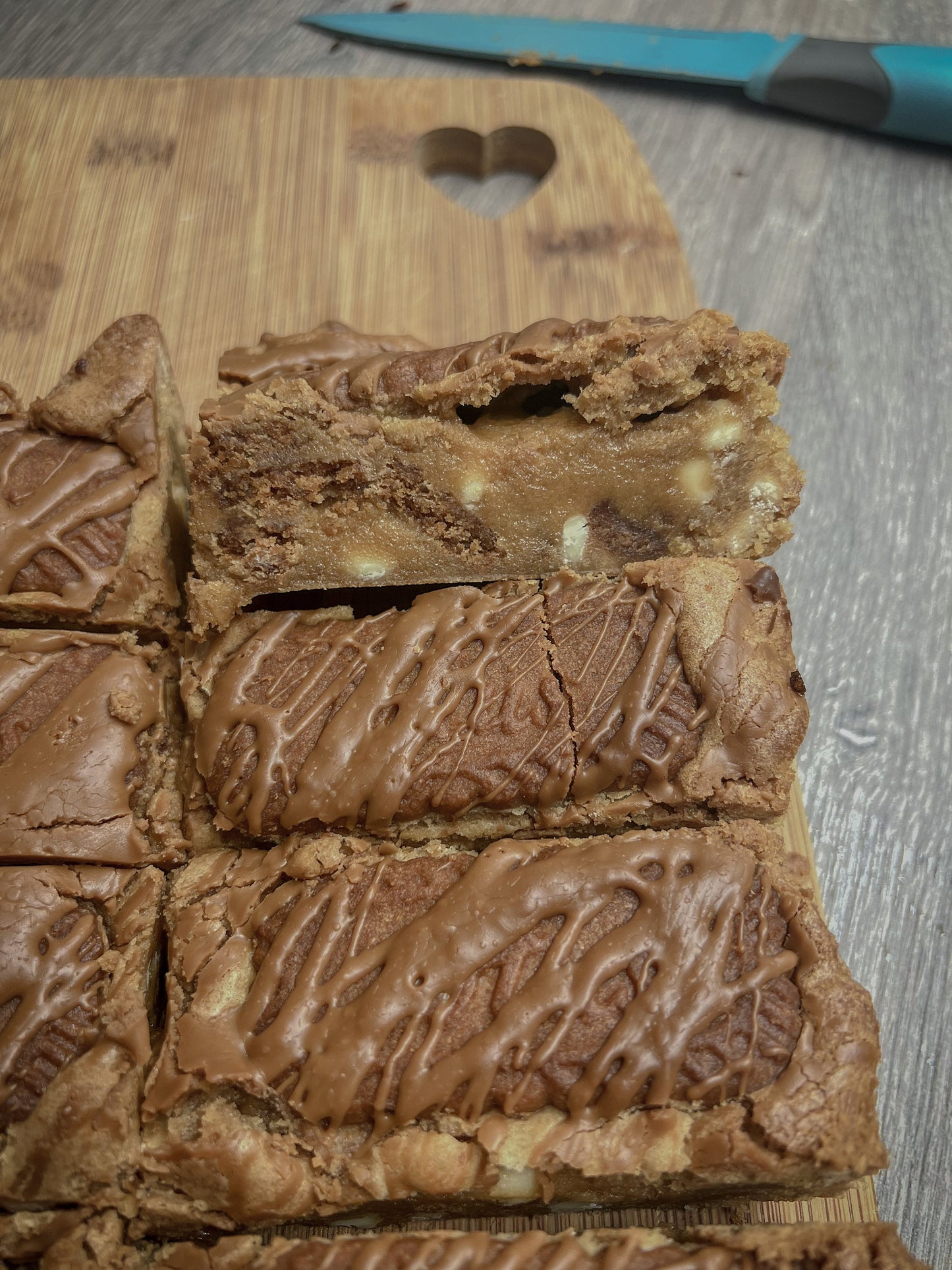 Lotus Biscoff Blondies